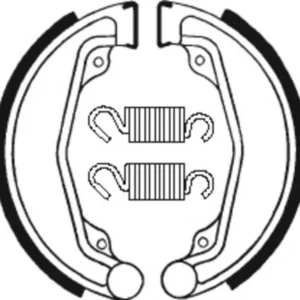 Zapatas de freno Tecnium BA023