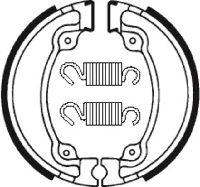 Zapatas de freno Tecnium BA026
