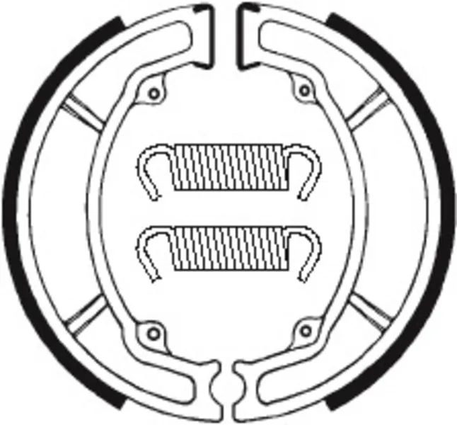 Zapatas de freno Tecnium BA034