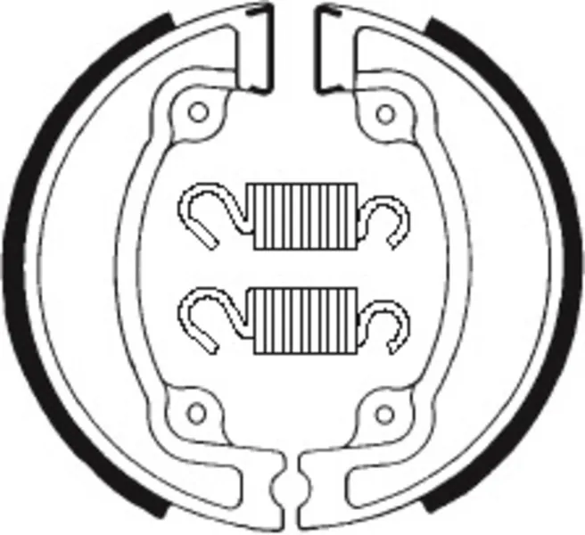 Zapatas de freno Tecnium BA041