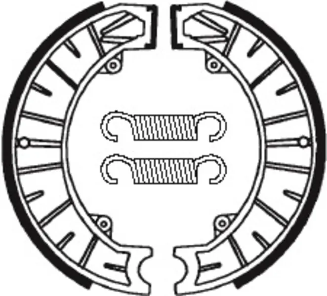 Zapatas de freno Tecnium BA121
