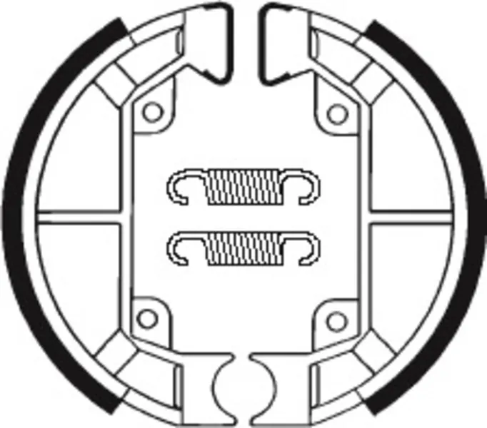 Zapatas de freno Tecnium BA187