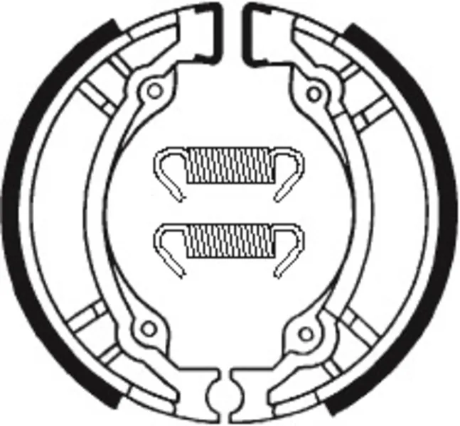 Zapatas de freno Tecnium BA188