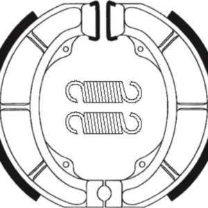 Zapatas de freno Tecnium BA201
