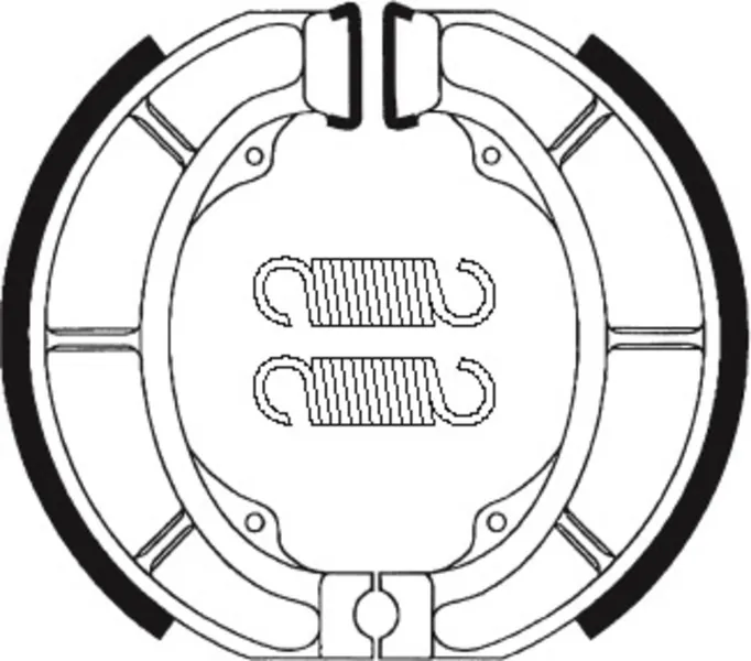 Zapatas de freno Tecnium BA201