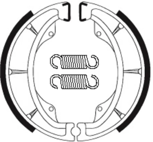 Zapatas de freno Tecnium BA202