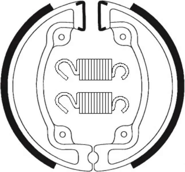 Zapatas de freno Tecnium BA203