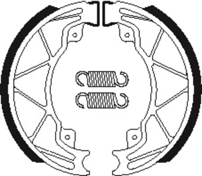 Zapatas de freno Tecnium BA205