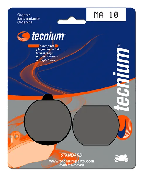 Pastillas de freno Tecnium MA10 Orgánicas