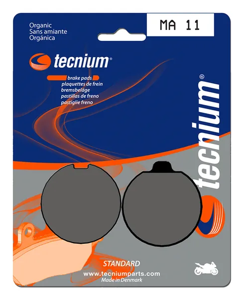 Pastillas de freno Tecnium MA11 Orgánicas