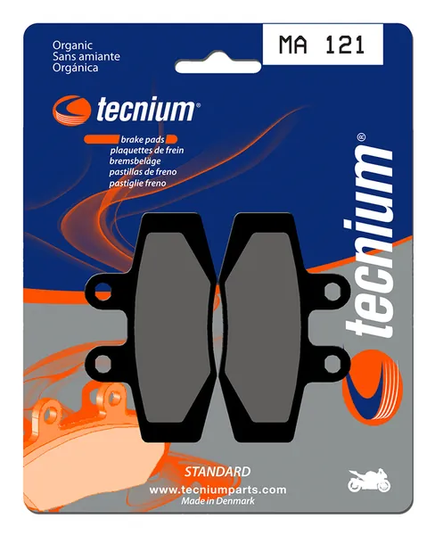 Pastillas de freno Tecnium MA121 Orgánicas
