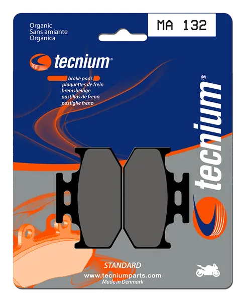 Pastillas de freno Tecnium MA132 Orgánicas