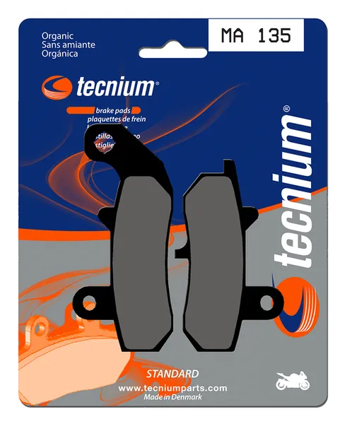 Pastillas de freno Tecnium MA135 Orgánicas