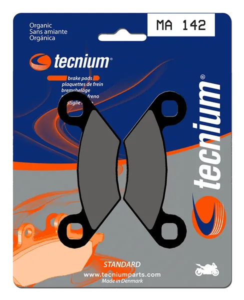 Pastillas de freno Tecnium MA142 Orgánicas