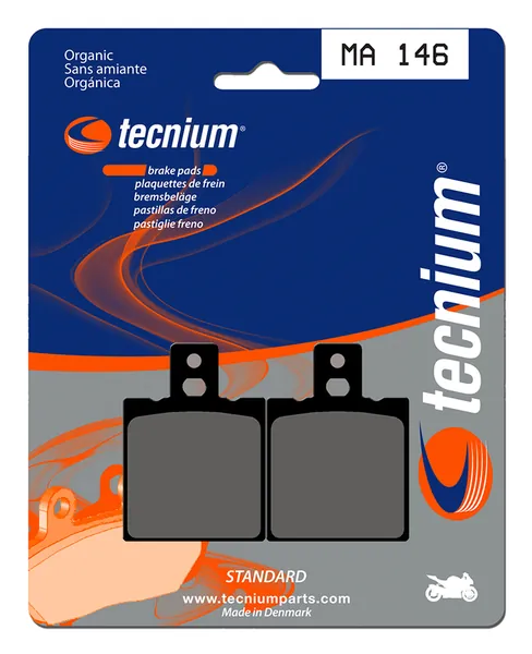 Pastillas de freno Tecnium MA146 Orgánicas