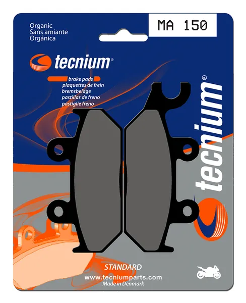 Pastillas de freno Tecnium MA150 Orgánicas