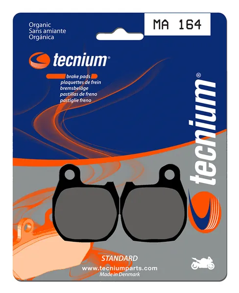 Pastillas de freno Tecnium MA164 Orgánicas