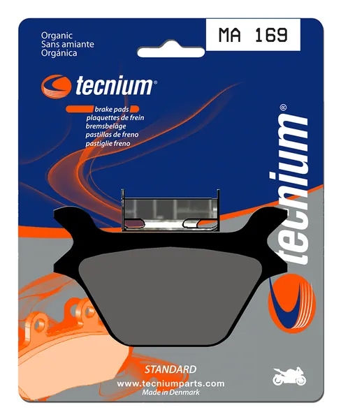 Pastillas de freno Tecnium MA169 Orgánicas
