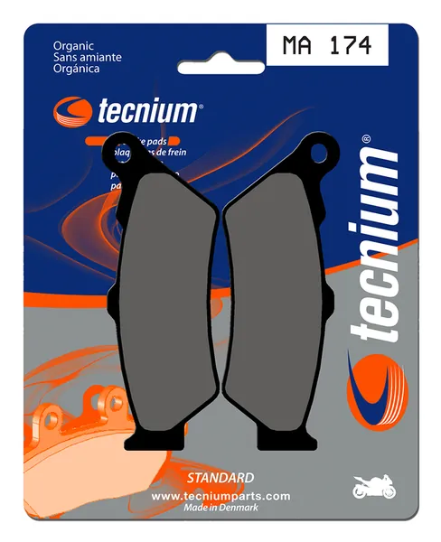 Pastillas de freno Tecnium MA174 Orgánicas