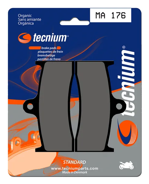 Pastillas de freno Tecnium MA176 Orgánicas