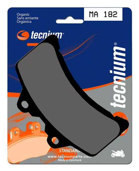 Pastillas de freno Tecnium MA182 Orgánicas