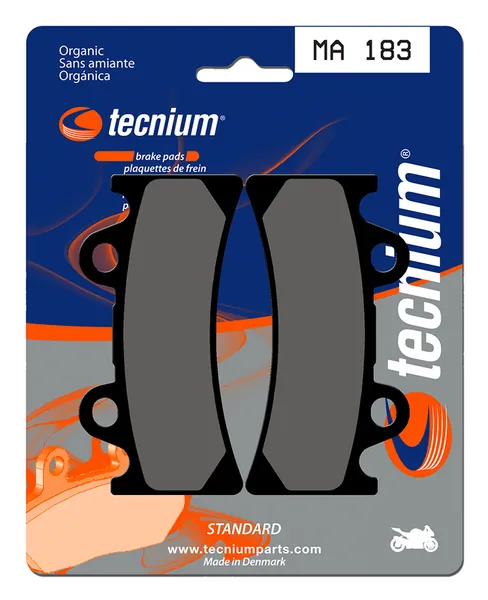 Pastillas de freno Tecnium MA183 Orgánicas