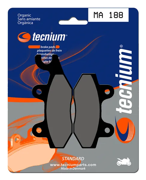 Pastillas de freno Tecnium MA188 Orgánicas