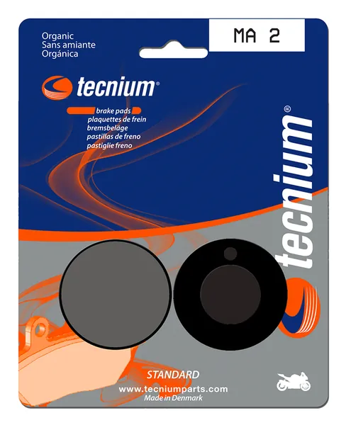 Pastillas de freno Tecnium MA2 Orgánicas
