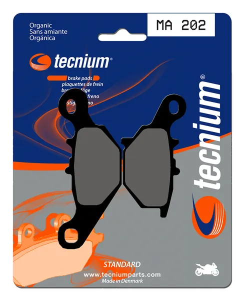Pastillas de freno Tecnium MA202 Orgánicas