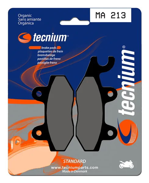 Pastillas de freno Tecnium MA213 Orgánicas