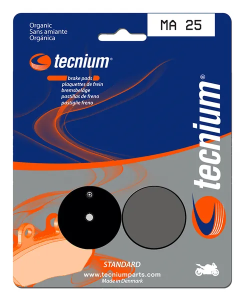 Pastillas de freno Tecnium MA25 Orgánicas