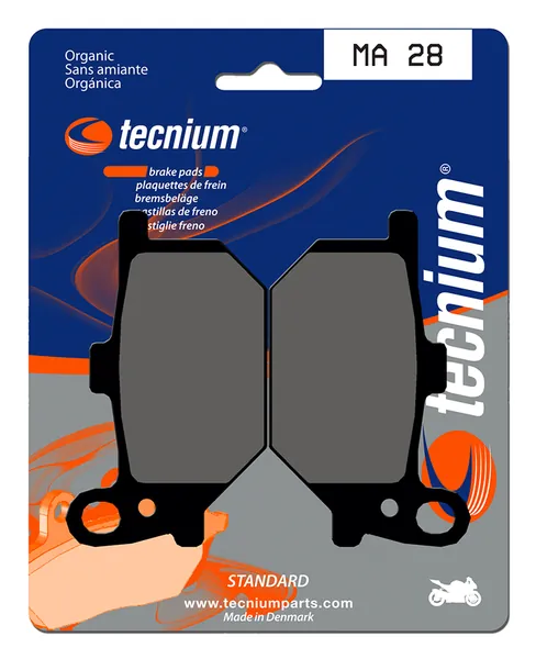 Pastillas de freno Tecnium MA28 Orgánicas