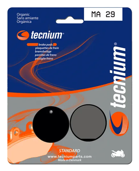 Pastillas de freno Tecnium MA29 Orgánicas