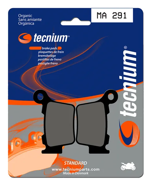Pastillas de freno Tecnium MA291 Orgánicas