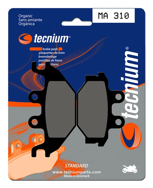 Pastillas de freno Tecnium MA310 Orgánicas