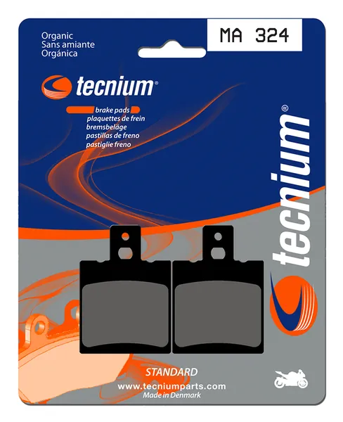 Pastillas de freno Tecnium MA324 Orgánicas