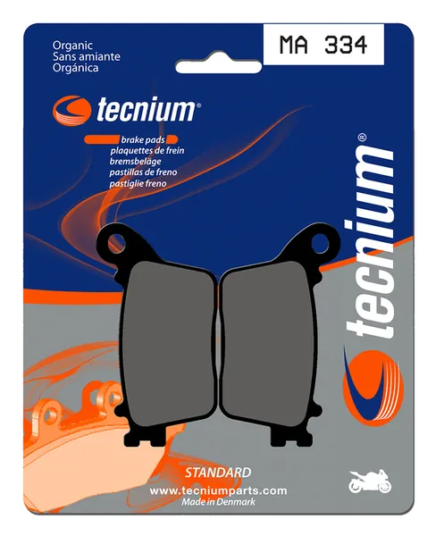 Pastillas de freno Tecnium MA334 Orgánicas