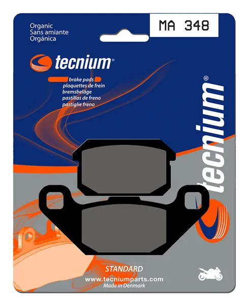Pastillas de freno Tecnium MA348 Orgánicas