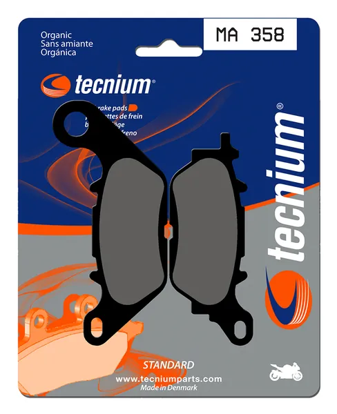 Pastillas de freno Tecnium MA358 Orgánicas