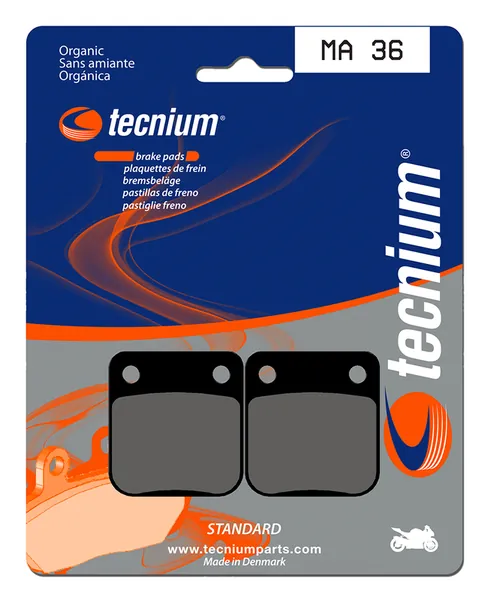 Pastillas de freno Tecnium MA36 Orgánicas