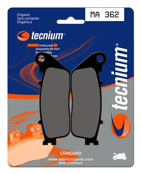 Pastillas de freno Tecnium MA362 Orgánicas