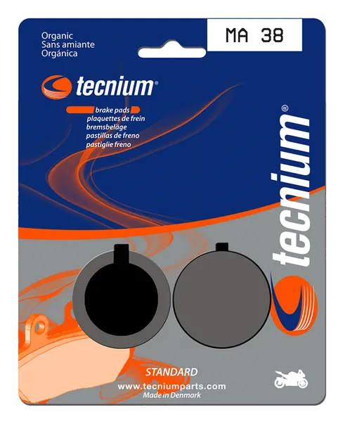 Pastillas de freno Tecnium MA38 Orgánicas