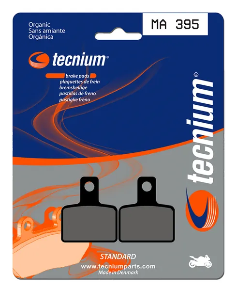 Pastillas de freno Tecnium MA395 Orgánicas