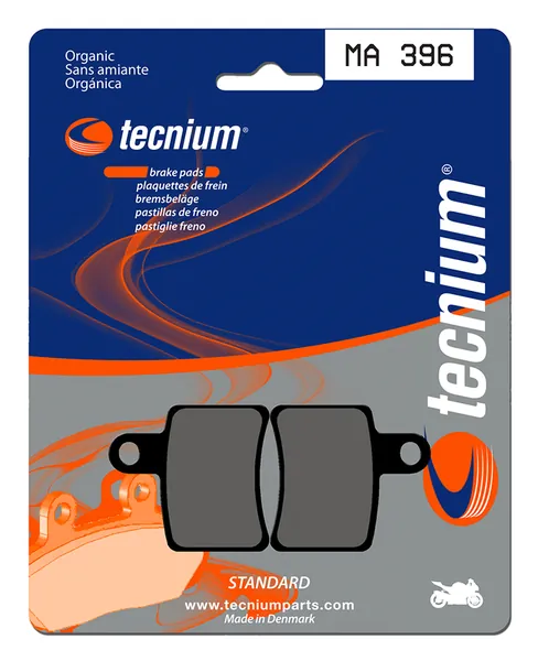 Pastillas de freno Tecnium MA396 Orgánicas
