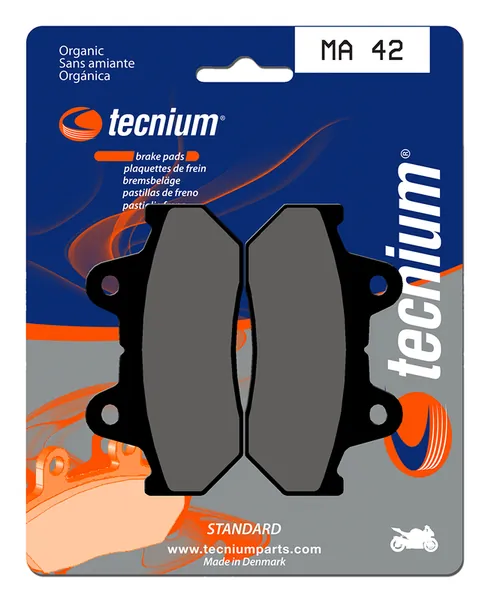 Pastillas de freno Tecnium MA42 Orgánicas