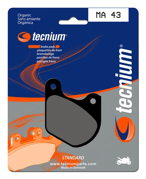 Pastillas de freno Tecnium MA43 Orgánicas