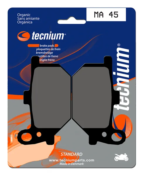 Pastillas de freno Tecnium MA45 Orgánicas