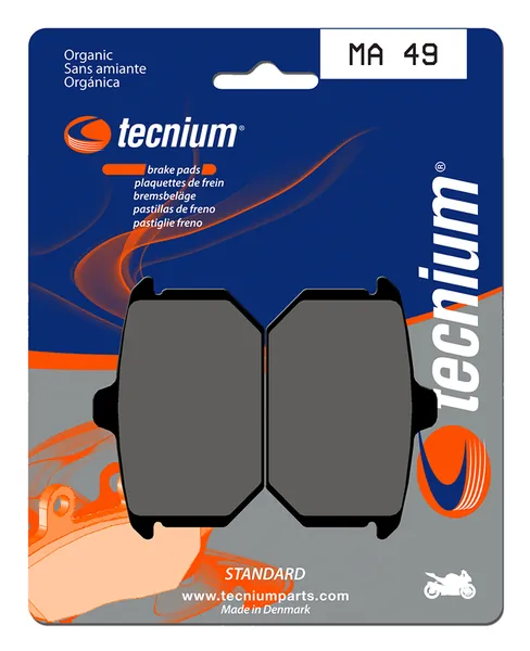 Pastillas de freno Tecnium MA49 Orgánicas