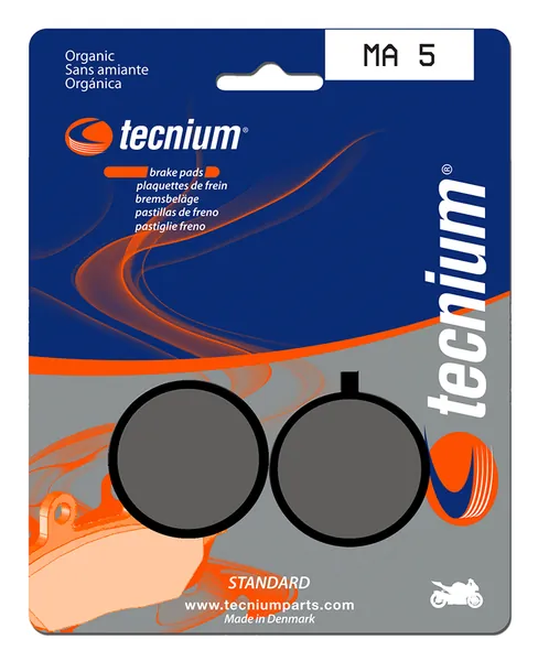Pastillas de freno Tecnium MA5 Orgánicas