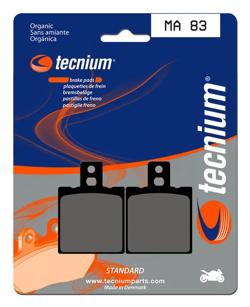 Pastillas de freno Tecnium MA83 Orgánicas